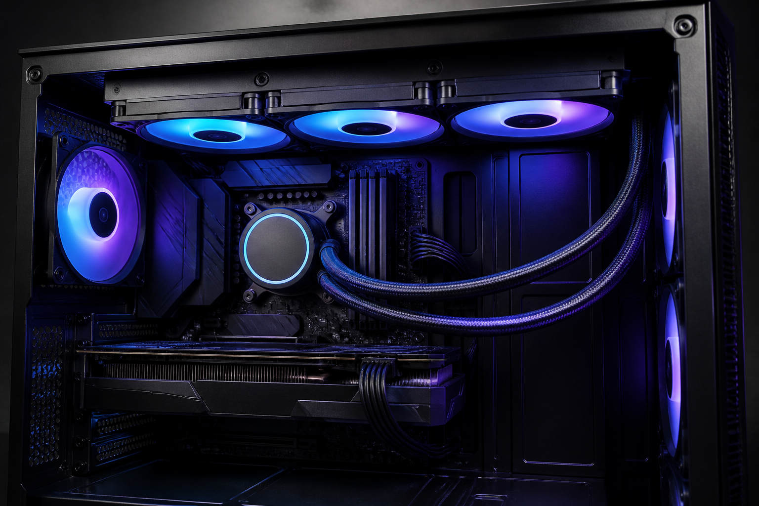 360 Millimeter AIO Wasserkühlung im Gaming PC