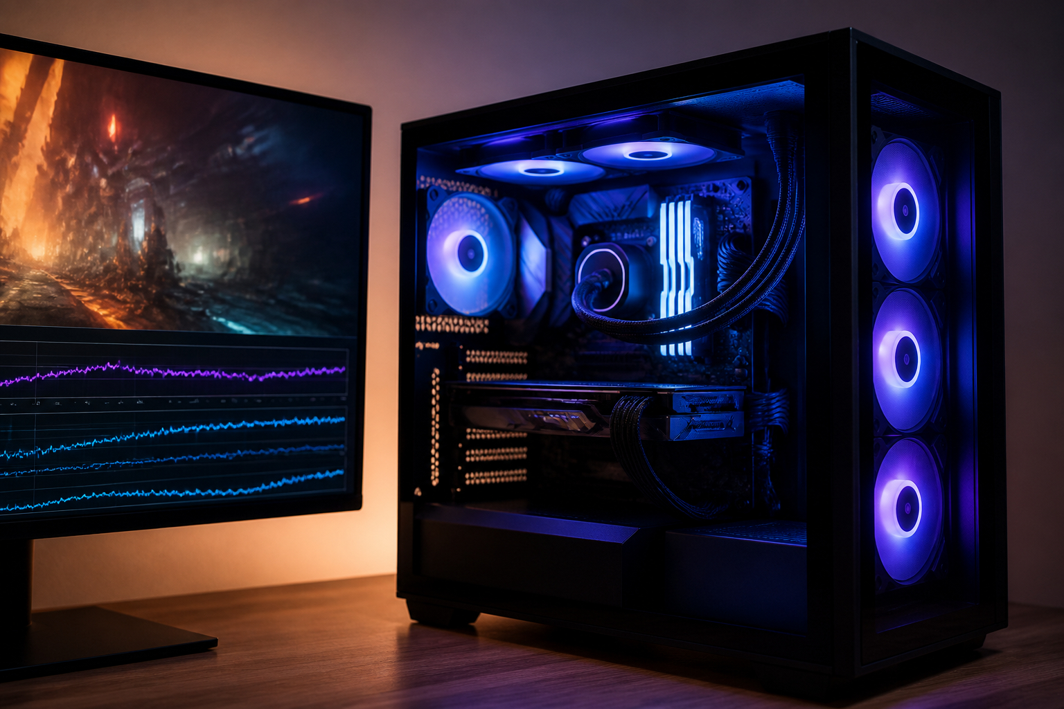 Temperaturen und Leistung beim gebrauchten Gaming-PC testen