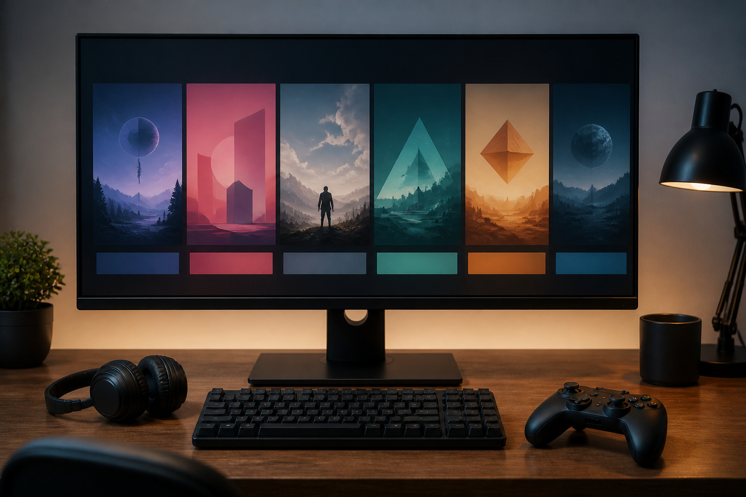 Zentrale PC-Spielebibliothek mit Steam Epic und GOG