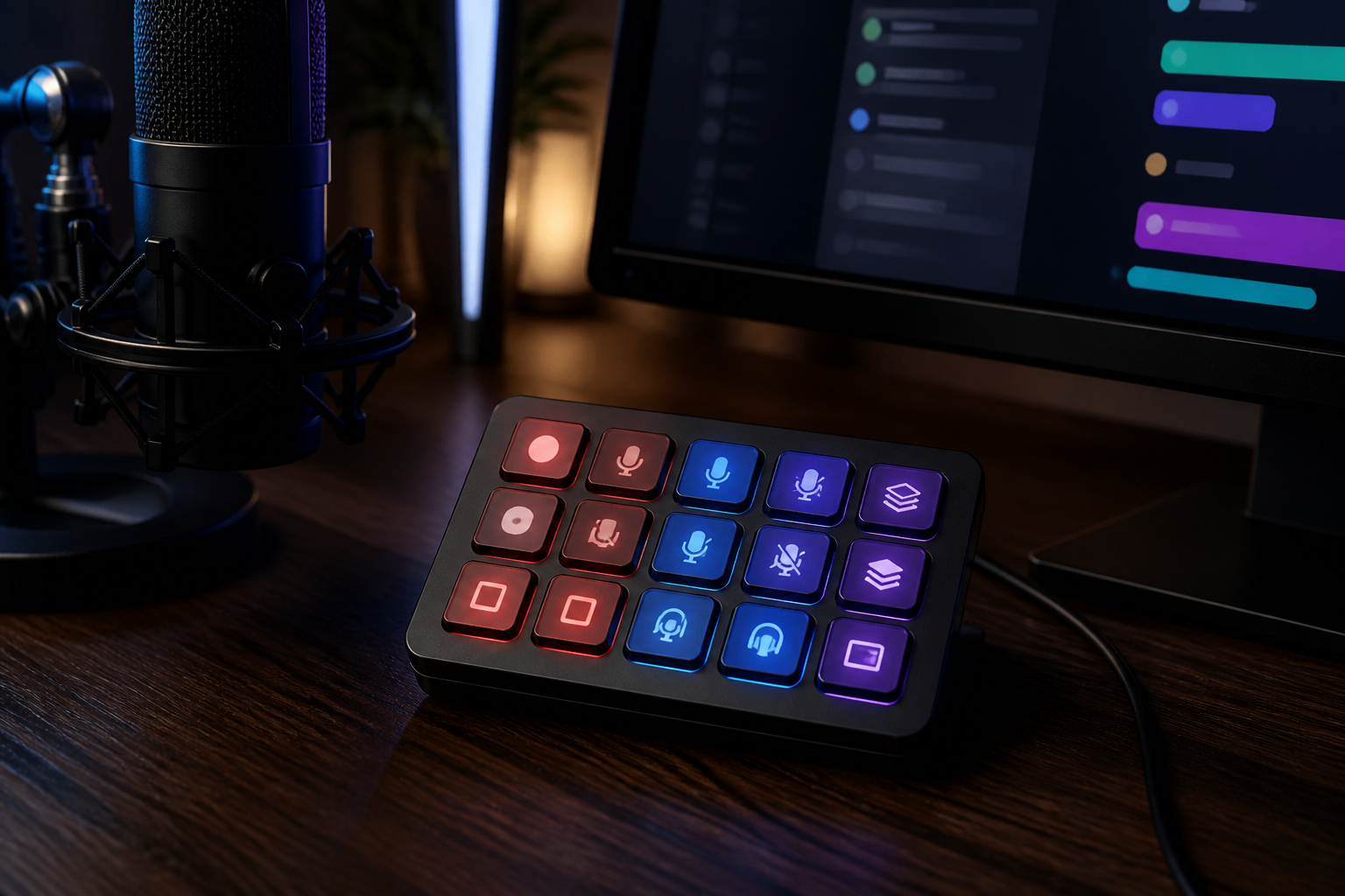 Makropad für Streaming und Mediensteuerung am Gaming-PC