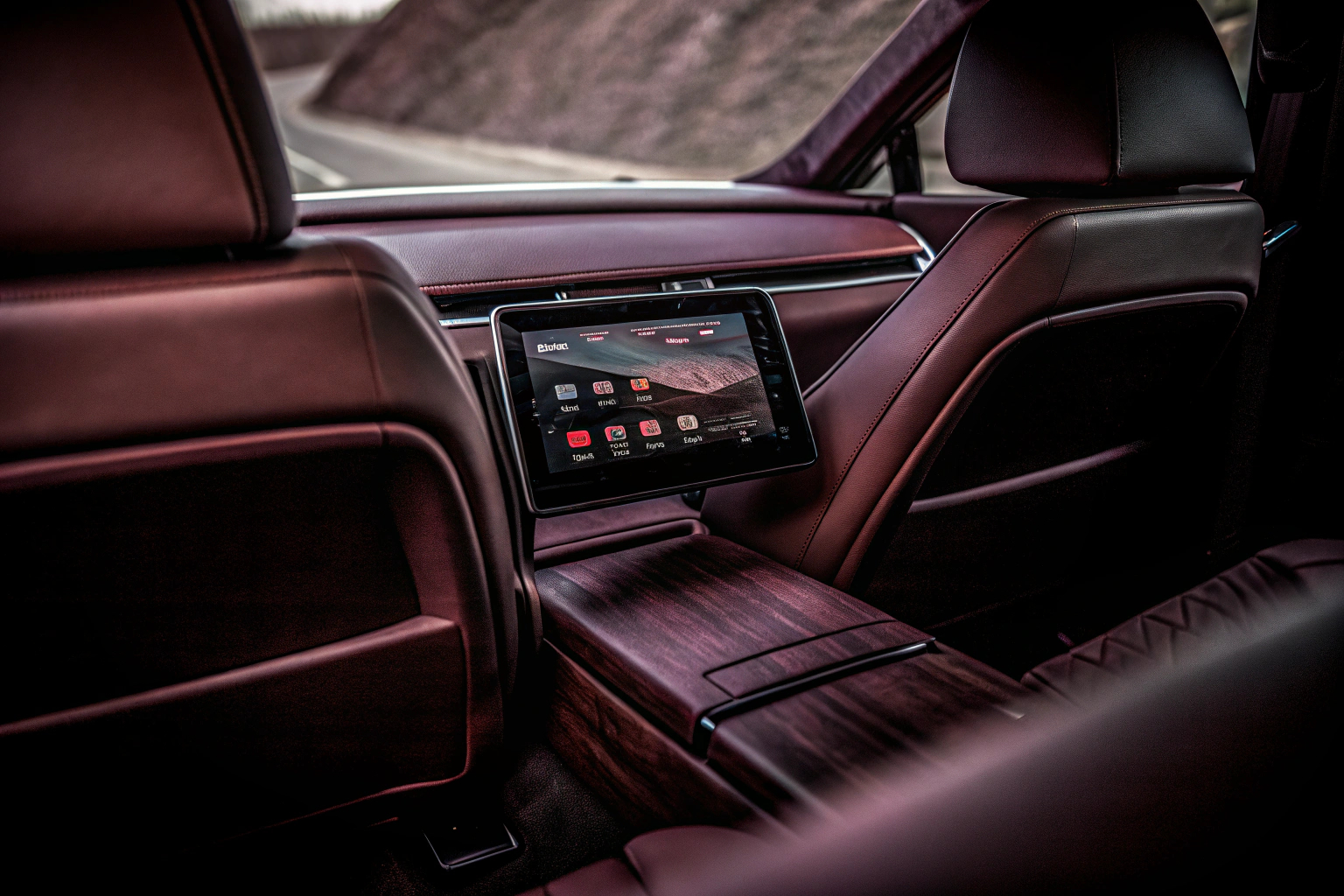 Das Carplay Display im Auto montiert, bereit für die Nutzung. Carplay Display für Apple Car Play und Android Auto