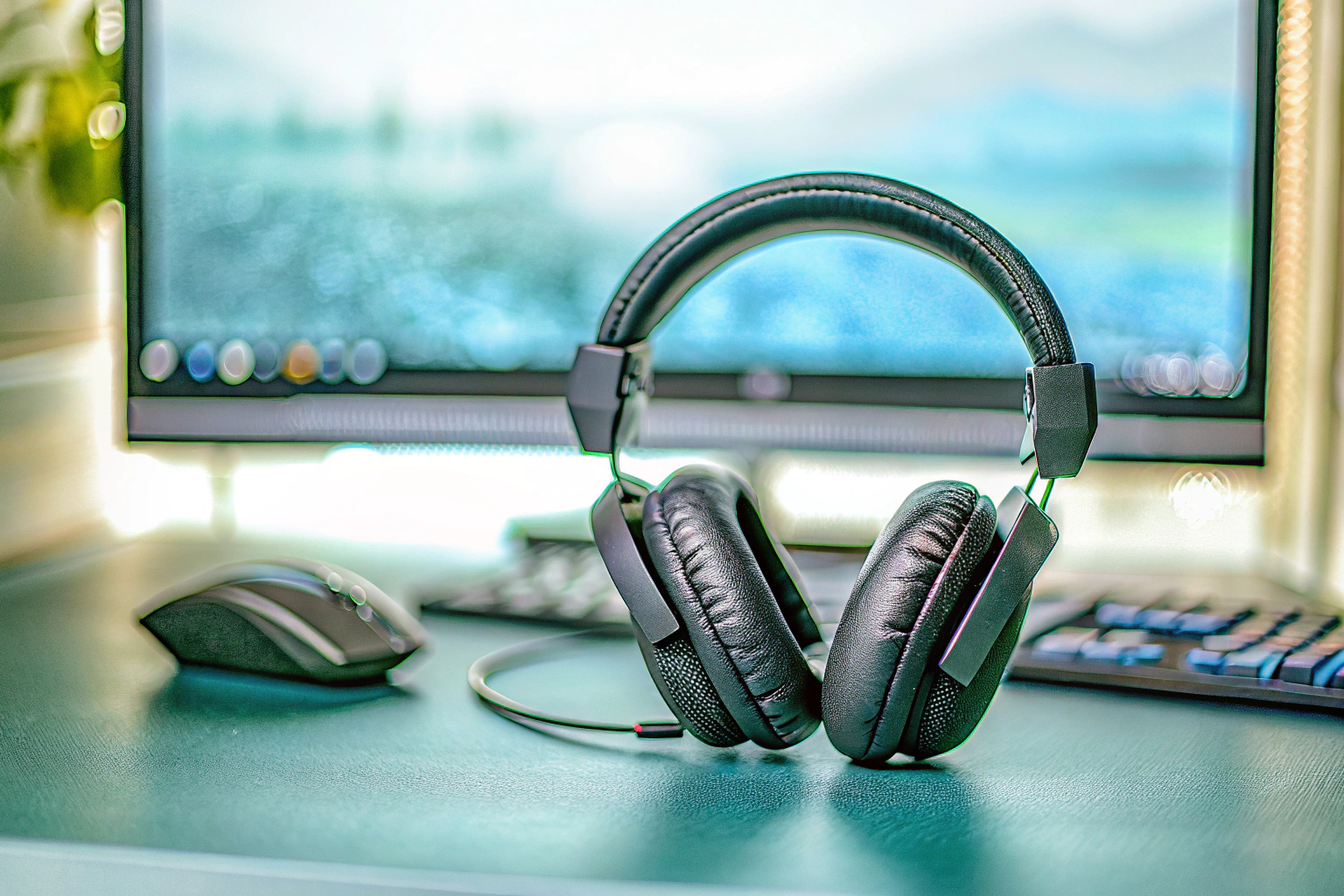 Das Logitech G PRO X LIGHTSPEED Headset, das seine kabellose Funktionalität und das elegante Design hervorhebt. Logitech G PRO X LIGHTSPEED Gaming-Headset