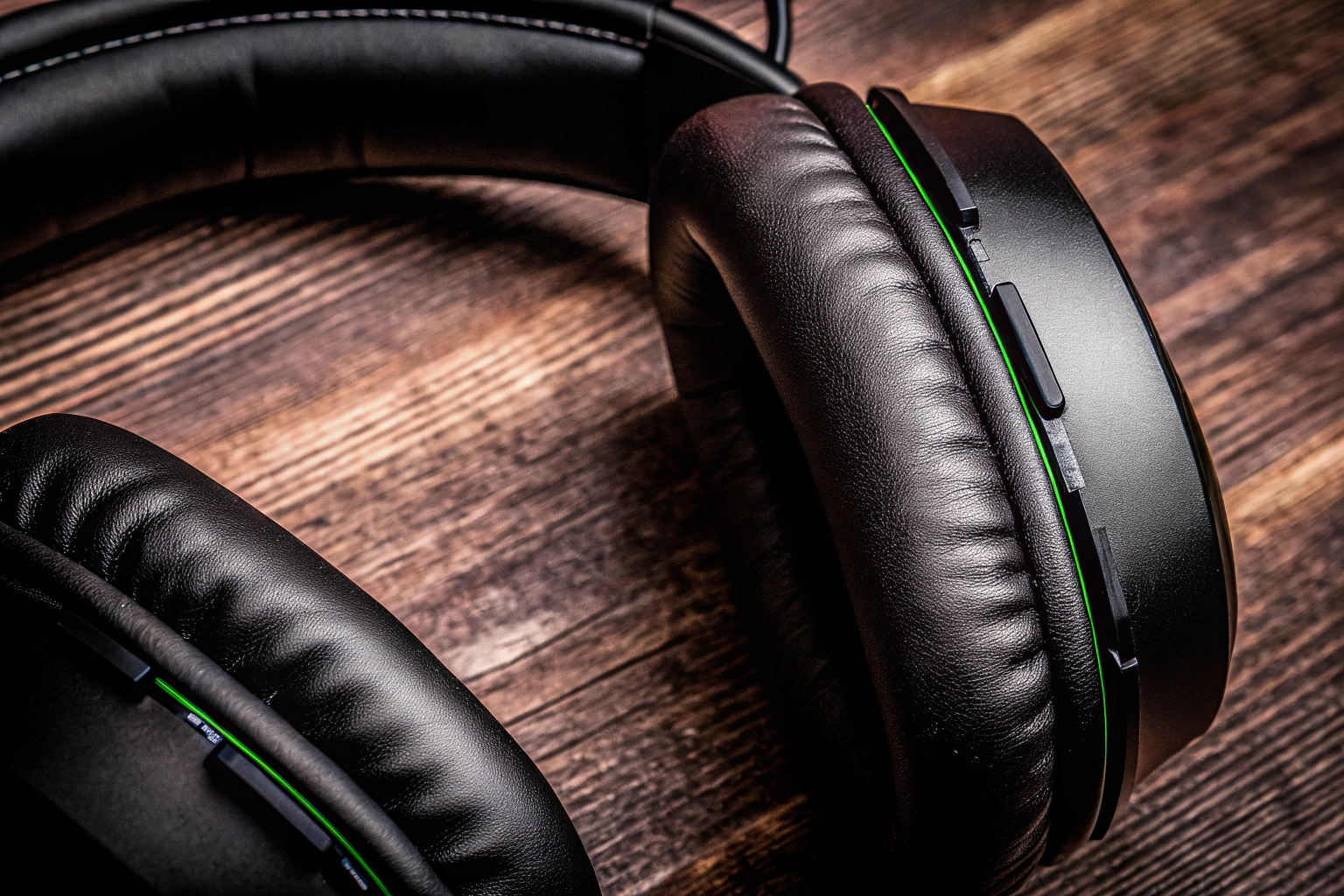 Detailaufnahme des Razer BlackShark V2 X Gaming-Headsets mit seinen geschlossenen Ohrmuscheln und dem Mikrofon. Razer BlackShark V2 X Gaming-Headset