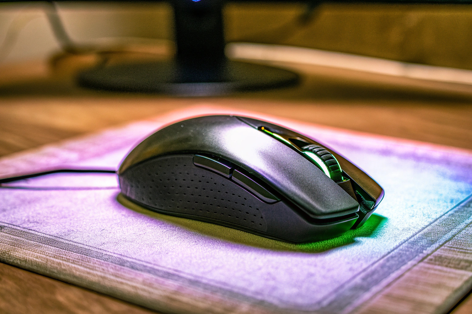 Gaming-Maus mit RGB