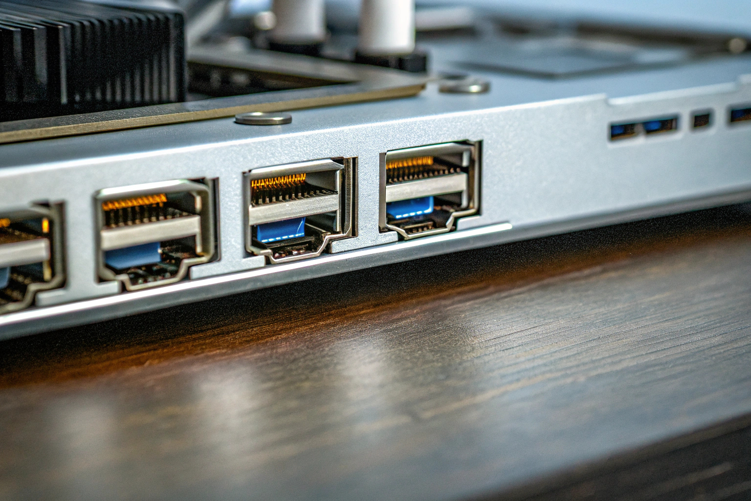 Mainboard mit modernen Anschlüssen