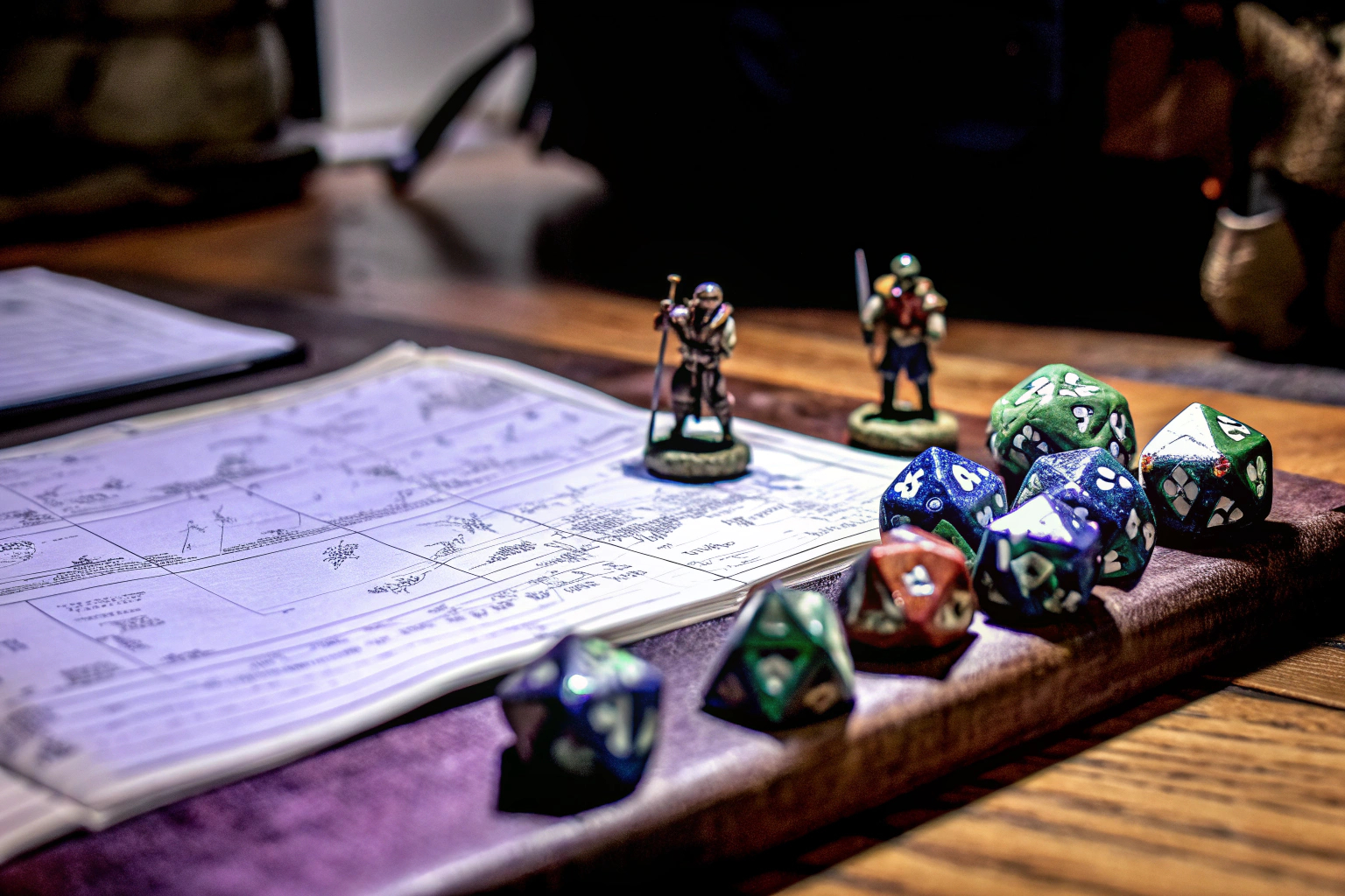 Tischrollenspiel Setup