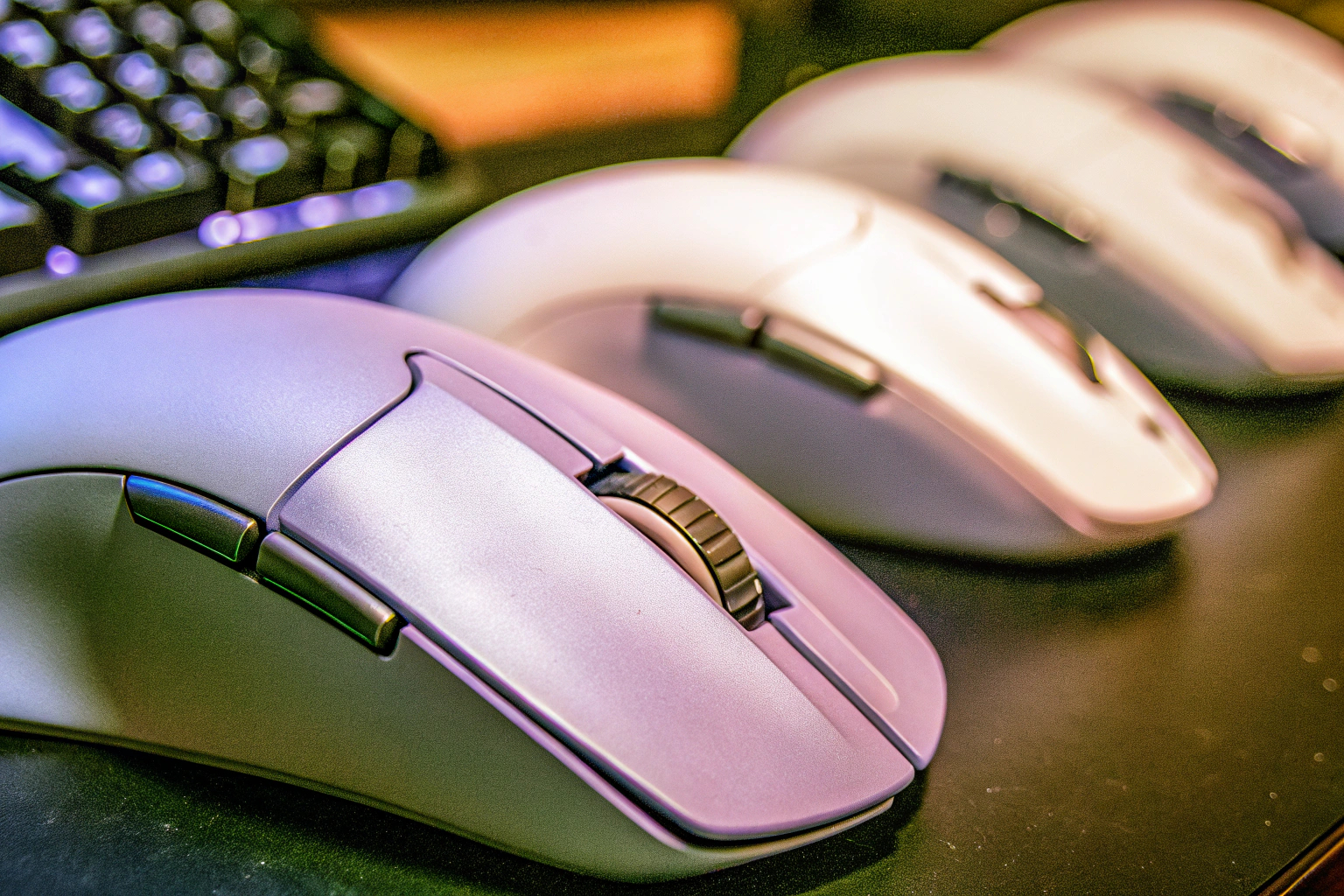 Gaming-Maus Detailaufnahme