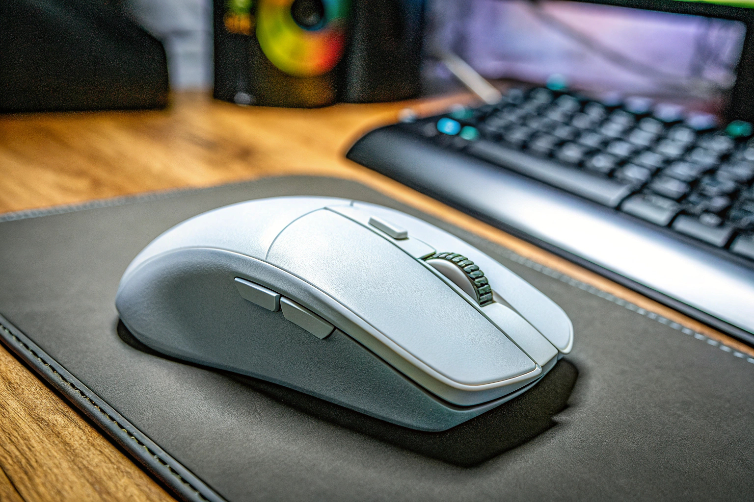 Die Logitech Signature M650 L Left in ihrer ergonomischen Form, ideal für größere linke Hände. Logitech Signature M650 L Left Maus