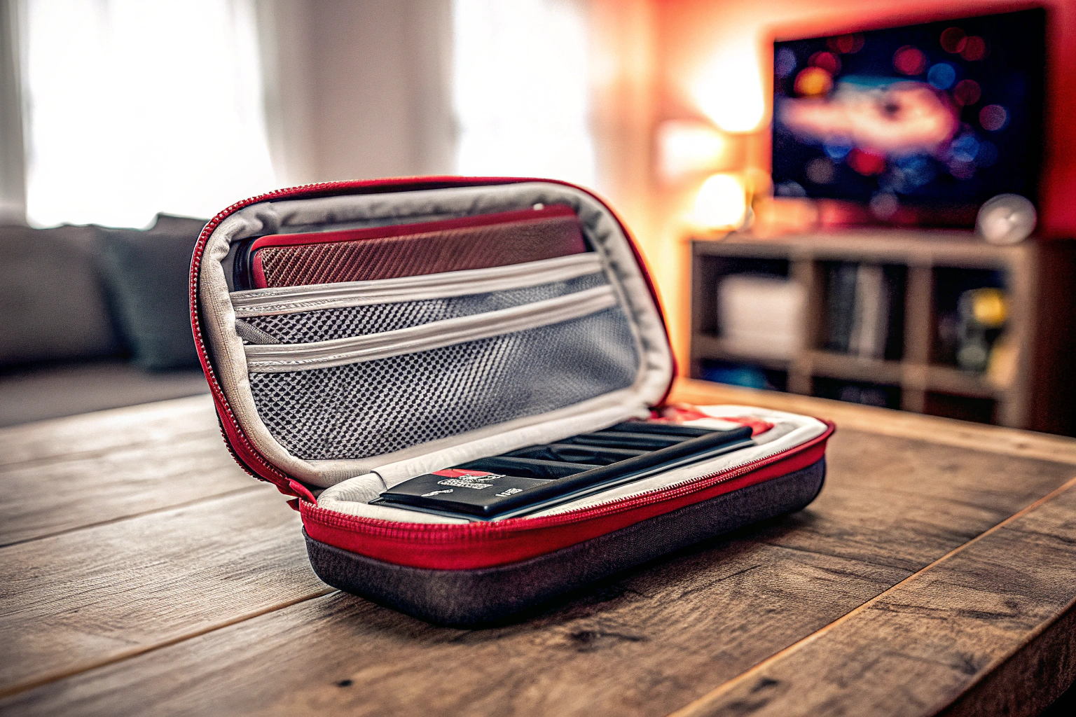 Die Orzly Switch Tasche, die sicheres Reisen mit der Nintendo Switch ermöglicht. Nintendo Switch Tragetasche