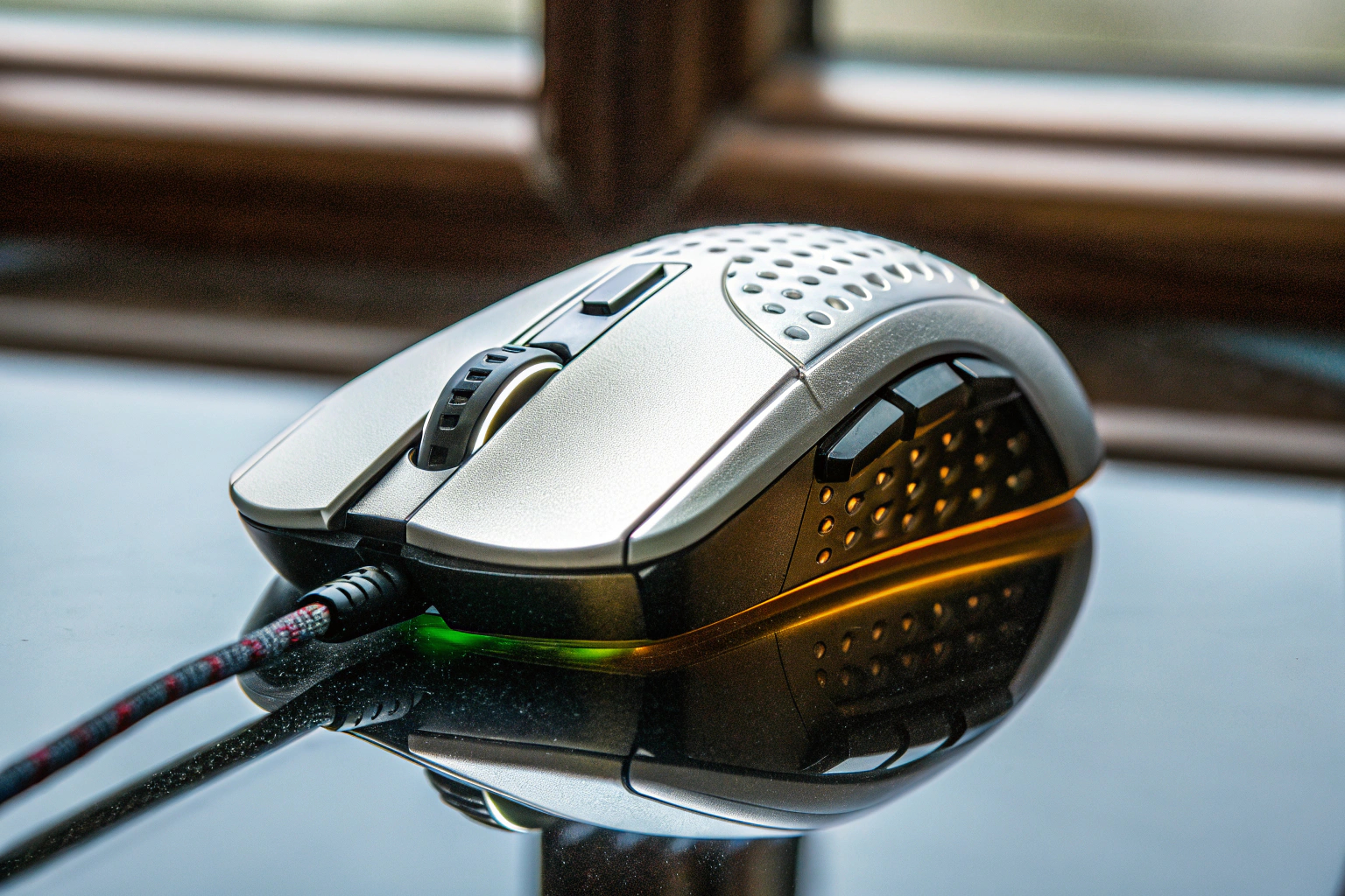 Die zelotes T90 Gaming Maus mit ihren verschiedenen Beleuchtungsoptionen zelotes T90 Gaming Maus