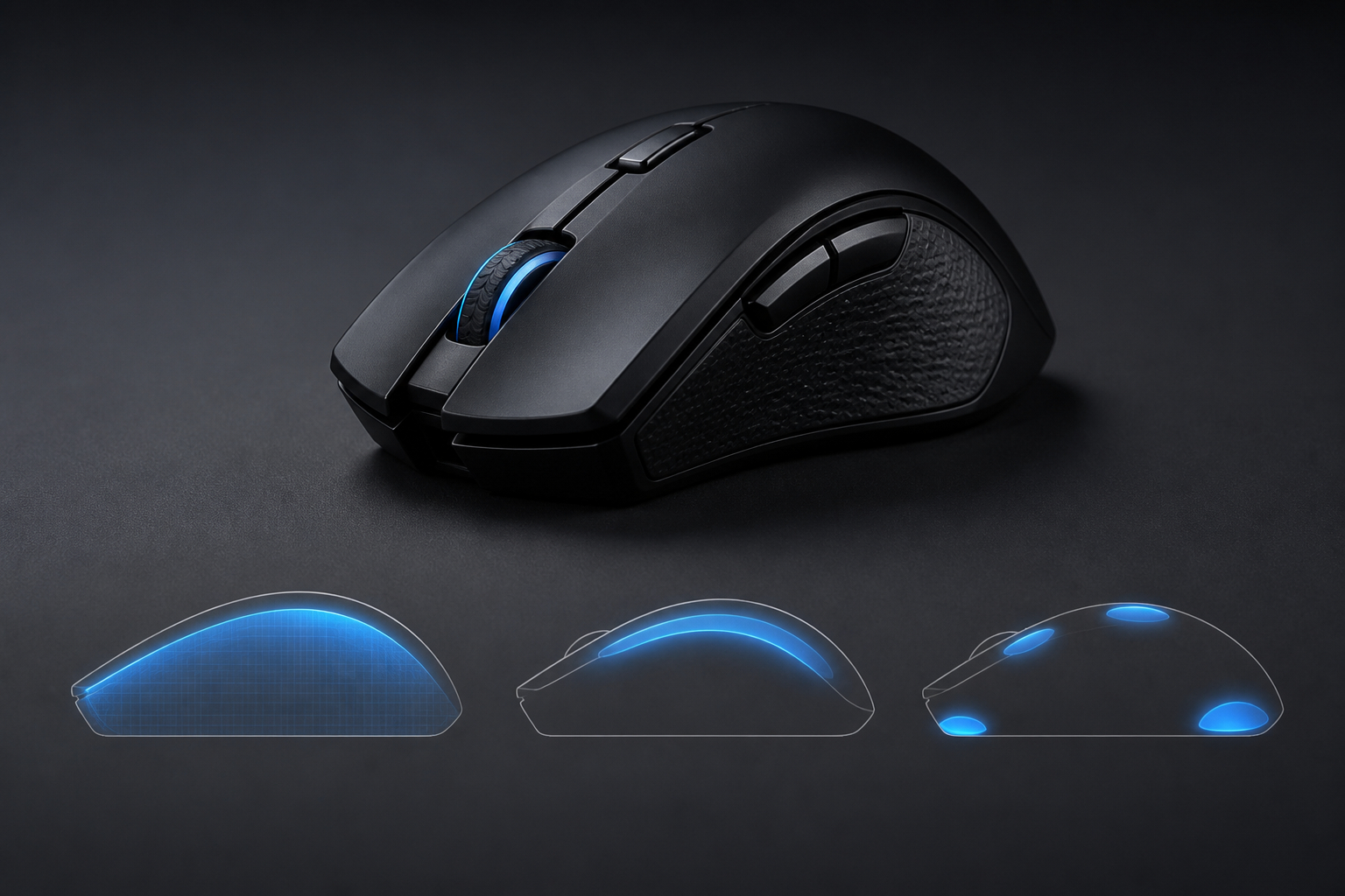 Palm Claw und Fingertip Grip im Vergleich