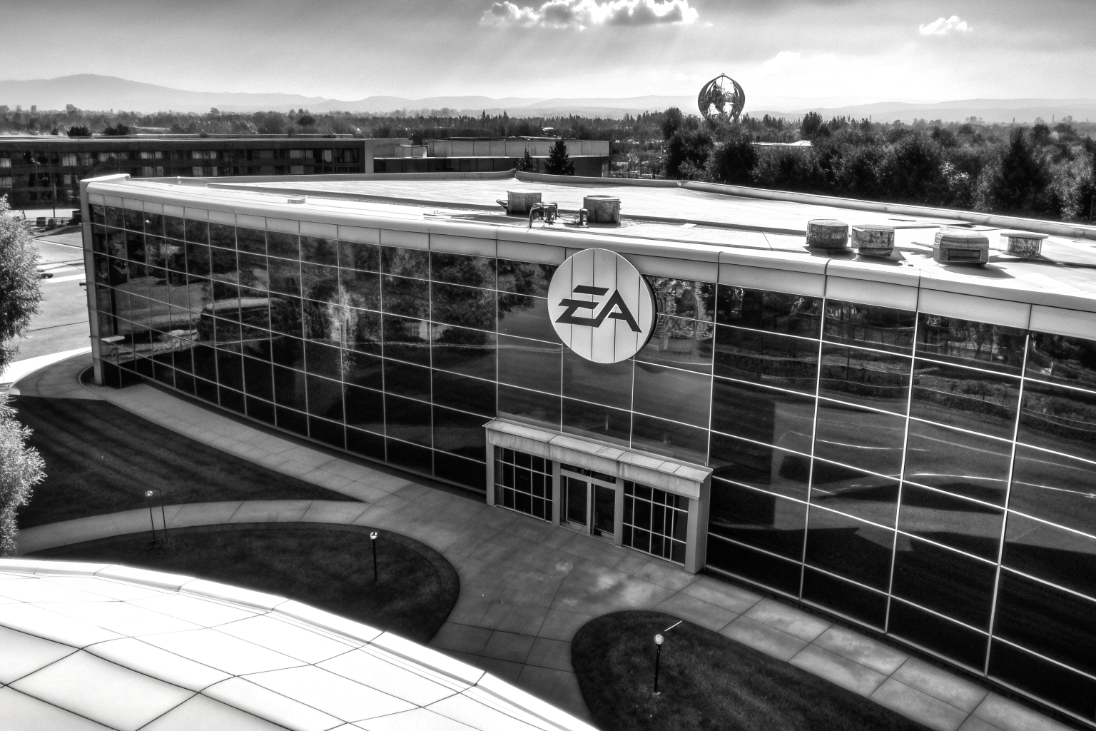 EA's Hauptquartier zeigt die Größe und den Einfluss eines der Giganten der Spielebranche. EA Hauptquartier