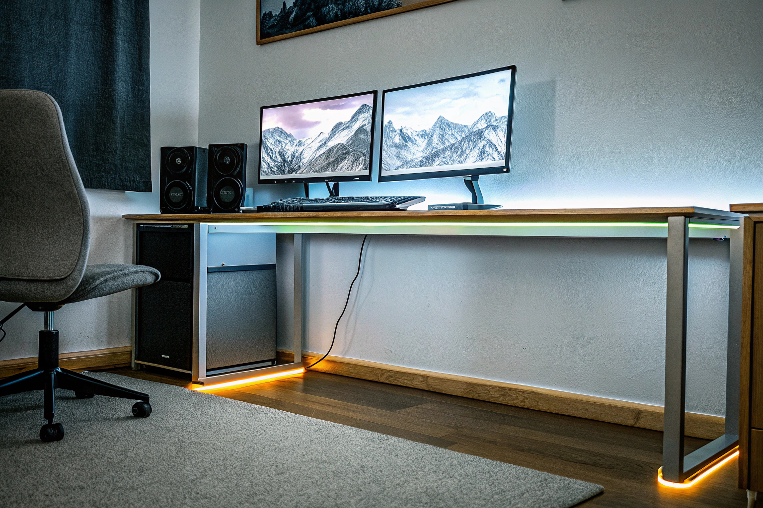 Streaming-Raum Beleuchtung