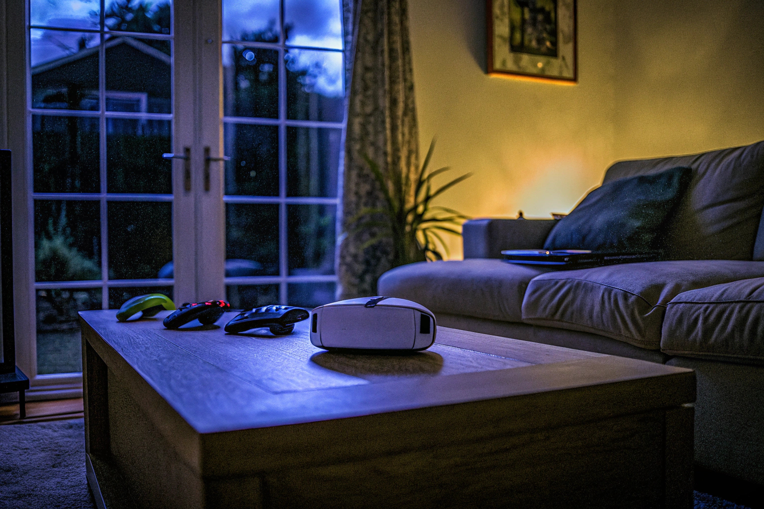 Meta Quest 2 VR-Headset in Aktion