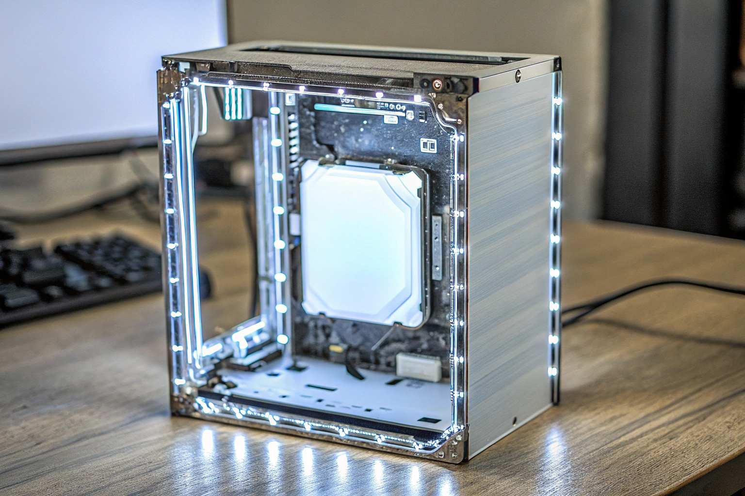 Ein Bild des Memory PC Aufrüst-Kits mit Ryzen 7 5700X Prozessor und A520M Pro Mainboard. Memory PC Aufrüst-Kit mit Ryzen 7 5700X