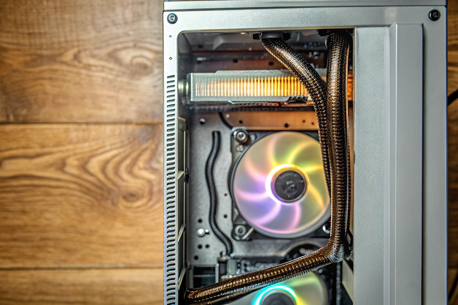CPU-Kühler mit LCD-Display