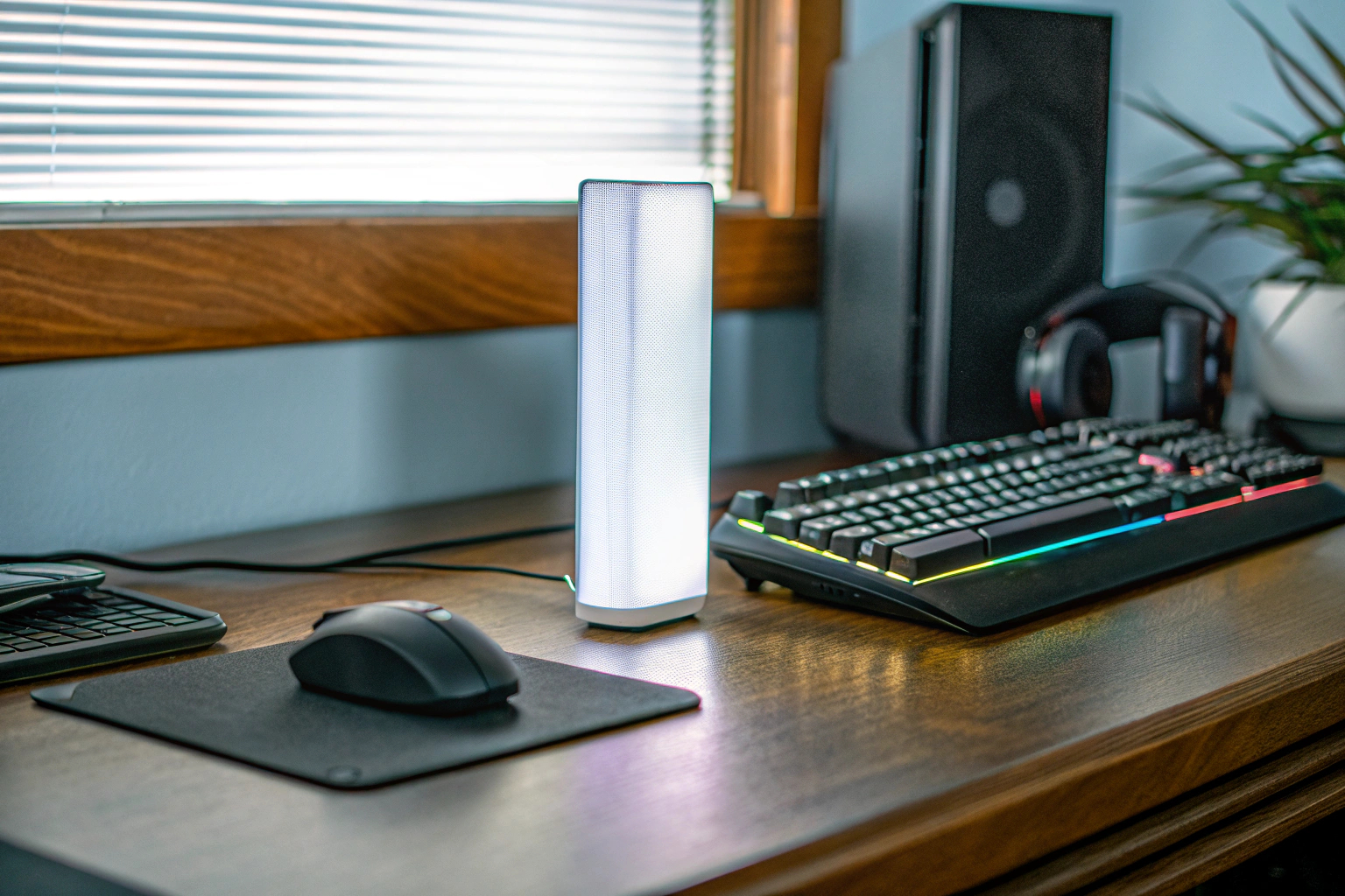 Digitaler Wecker mit RGB-Beleuchtung