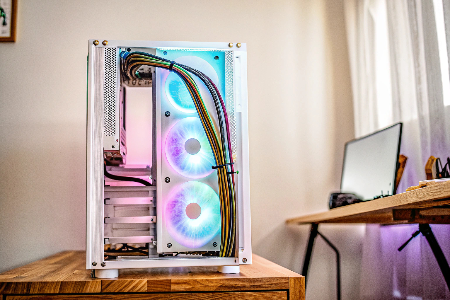 DIY-PC-Bau mit RGB-LEDs
