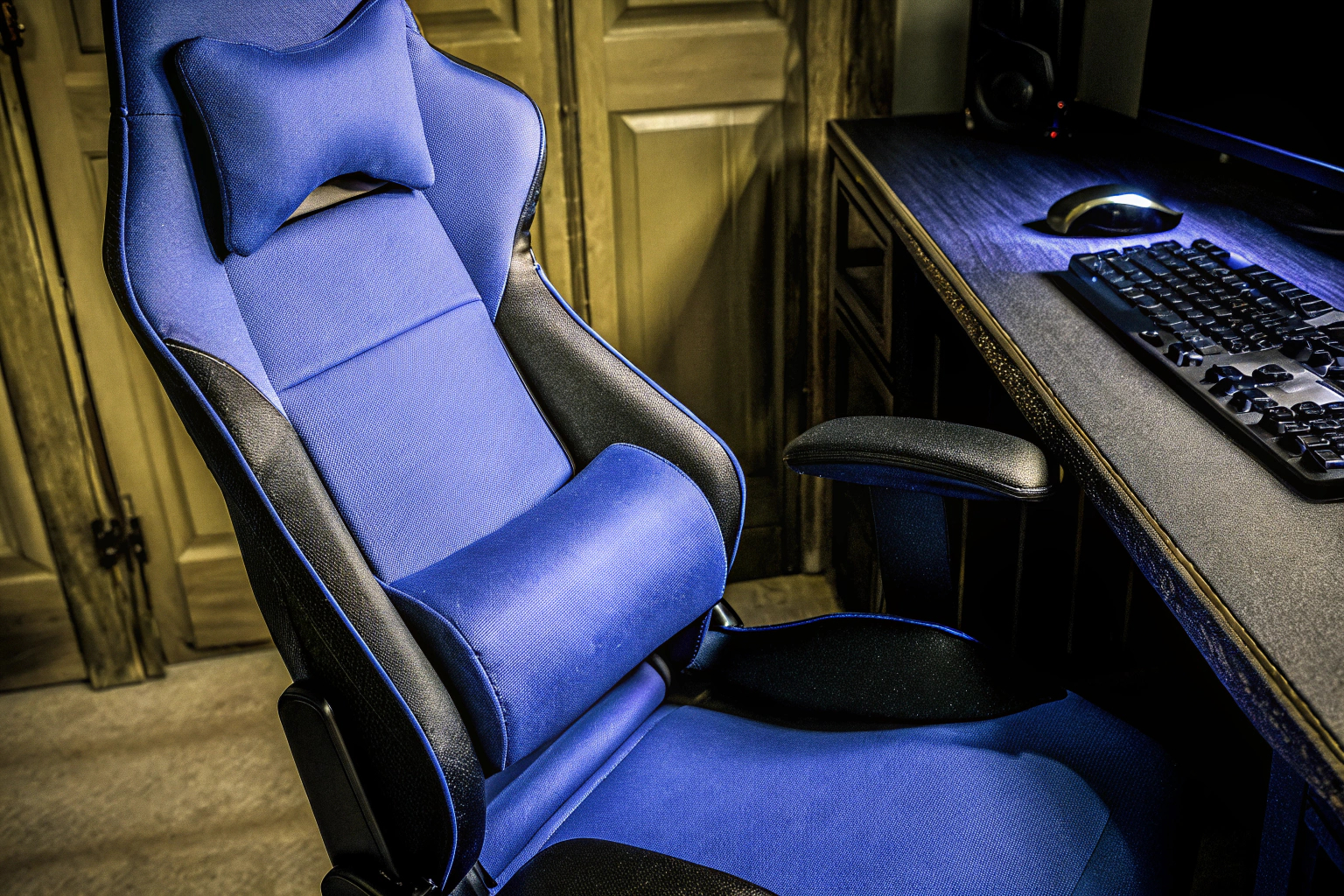 Ein ergonomischer Bürostuhl, der perfekt für Gamer ist, die lange Sessions ohne Rückenschmerzen verbringen möchten. Ergonomischer Bürostuhl für Gamer