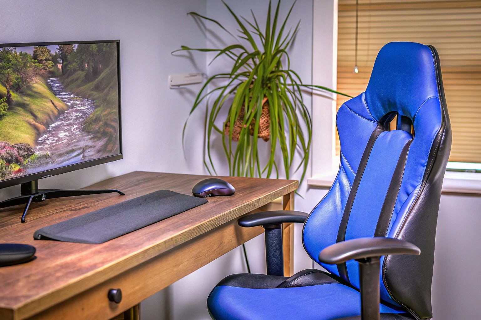 Ergonomisches Gaming-Setup