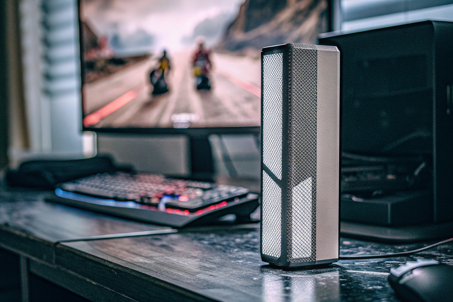 Gamer mit SSD