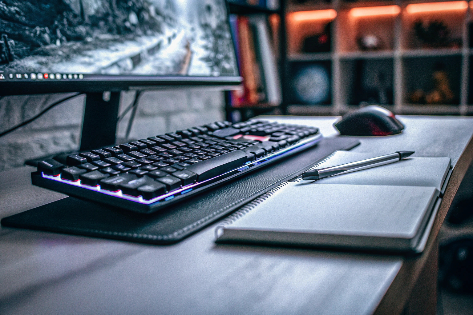 Gamer beim Spielen