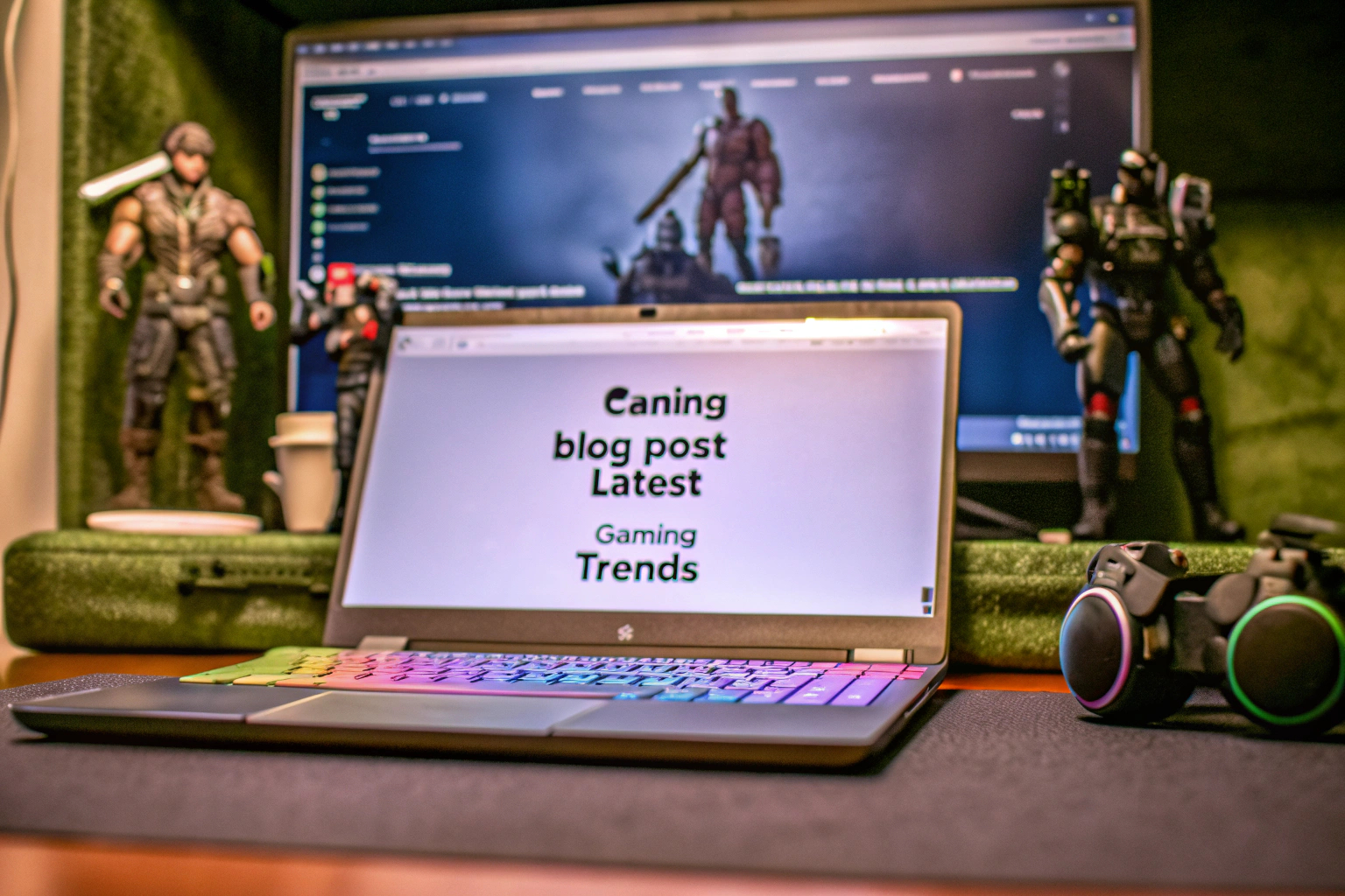 Gaming-Blogger auf Social Media