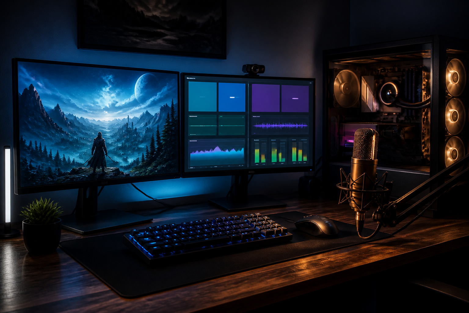 Single-PC-Streaming mit OBS und Gaming-PC