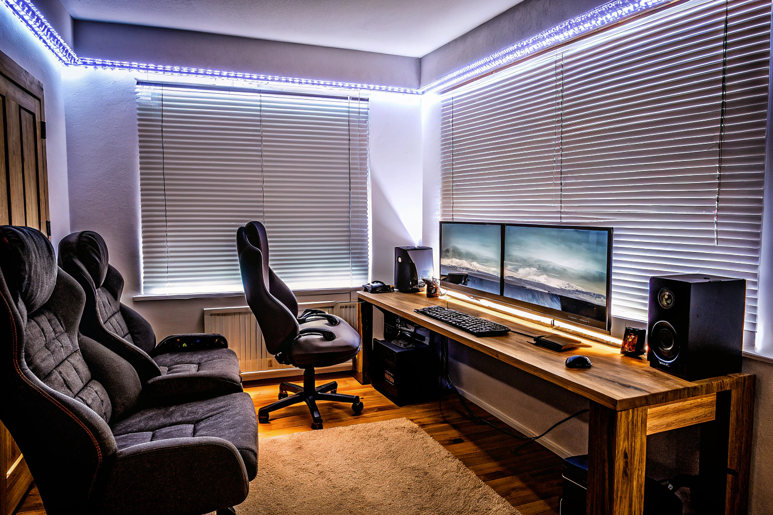 Modernes Gaming-Zimmer