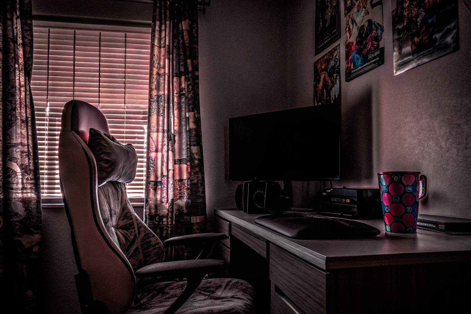Fortnite-Zubehör im Gaming-Zimmer