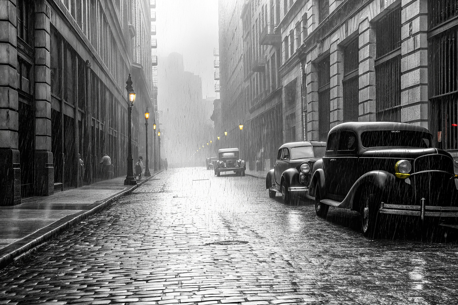 Ein ikonisches Bild aus der Mafia Trilogy, das die spannende Atmosphäre und die detaillierte Grafik zeigt. Mafia Trilogy Atmosphäre