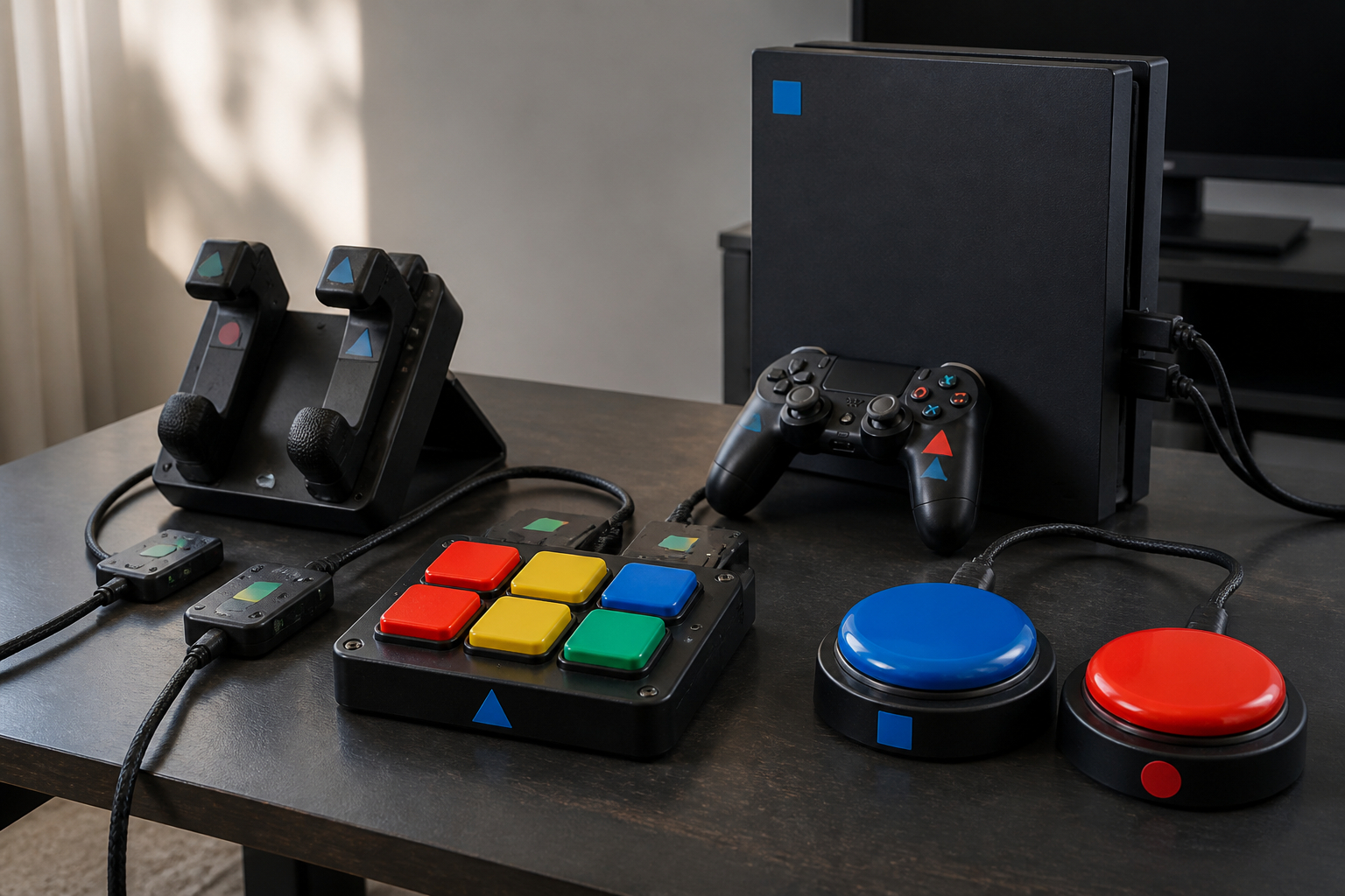 Adaptiver Controller mit externen Tasten für Xbox