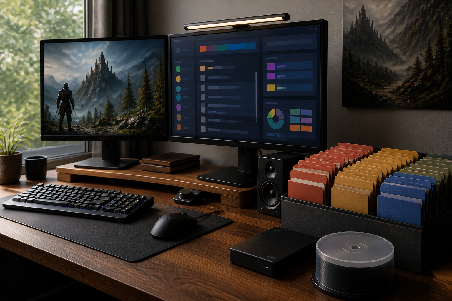 Mod-Manager und Backup-Ordner für PC-Gaming