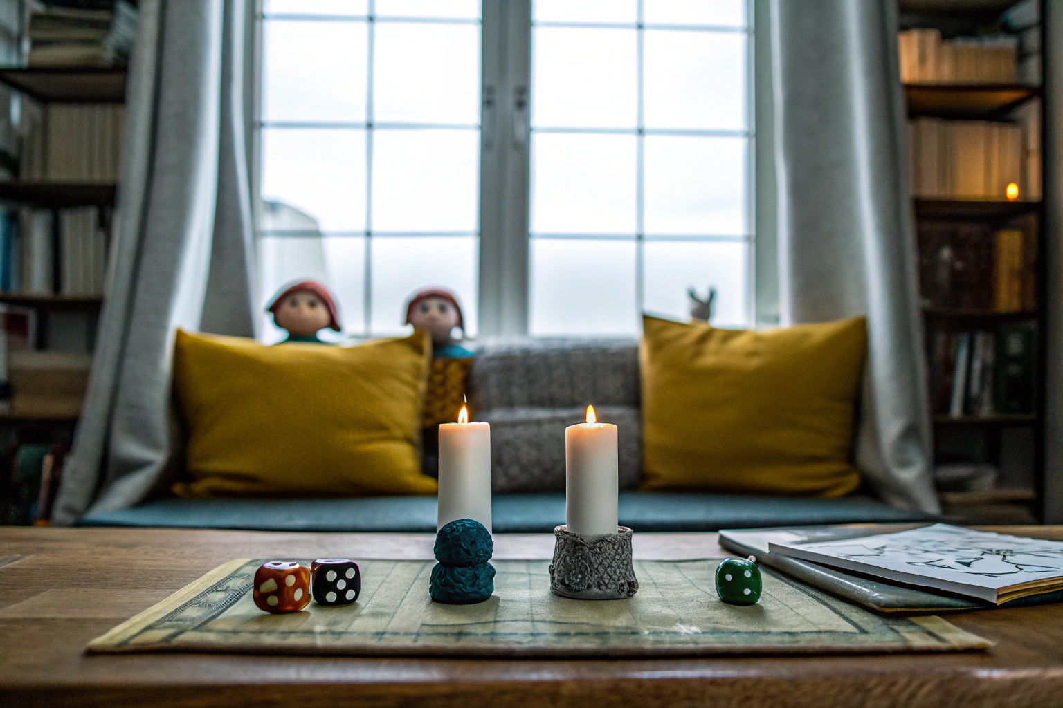 Romantisches Rollenspiel-Setting