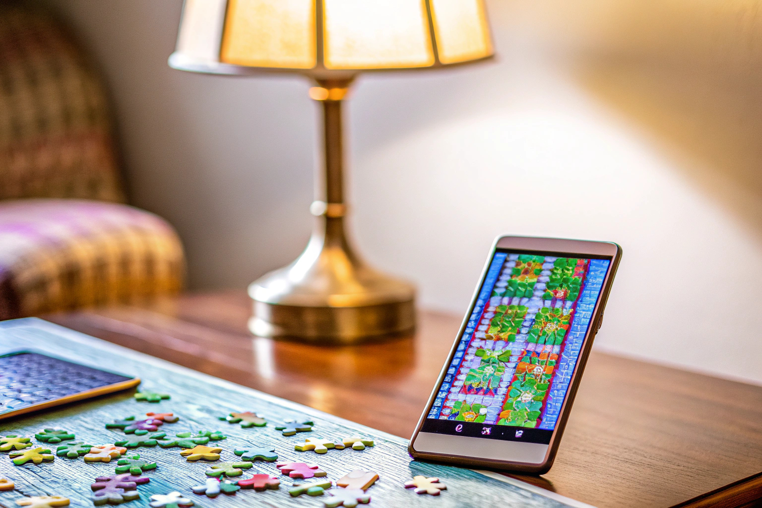 Offline-Puzzle-Spiel auf Android