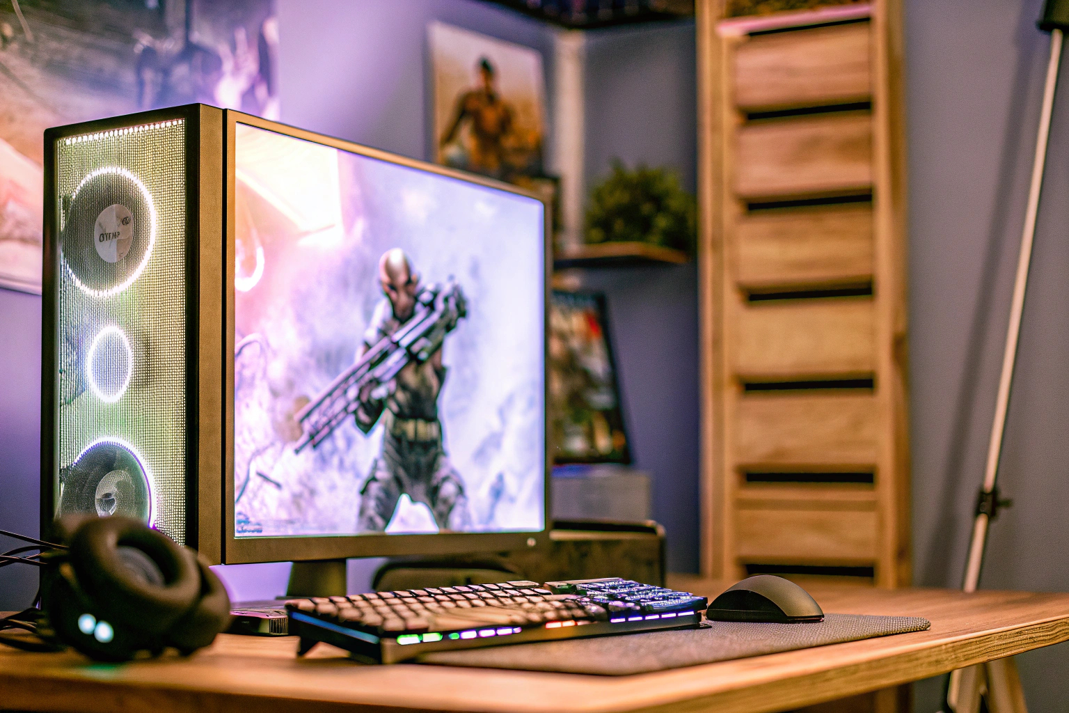 Valorant Spieler am PC