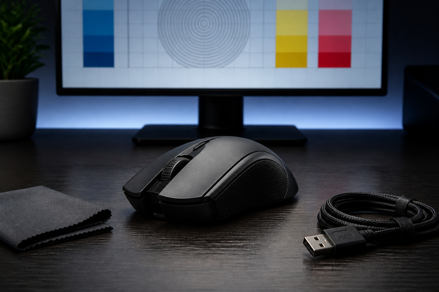 Gaming-Maus auf Doppelklick-Testseite prüfen