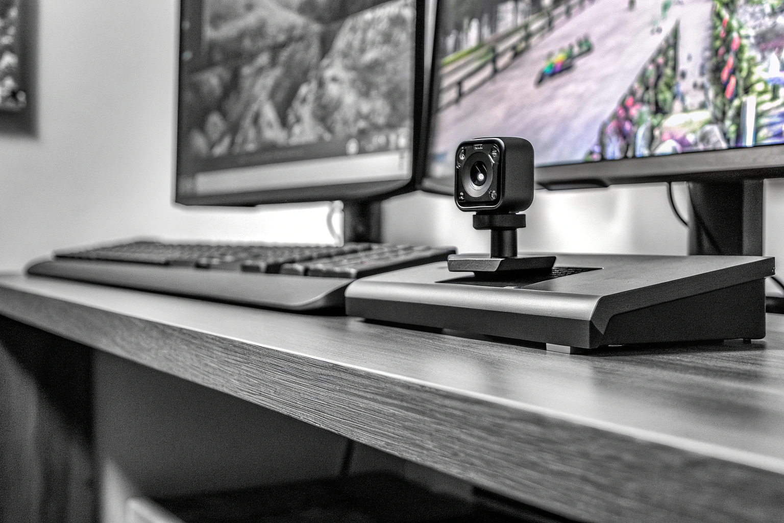 Ein Streamer, der die Logitech StreamCam verwendet. Streamer mit Logitech StreamCam