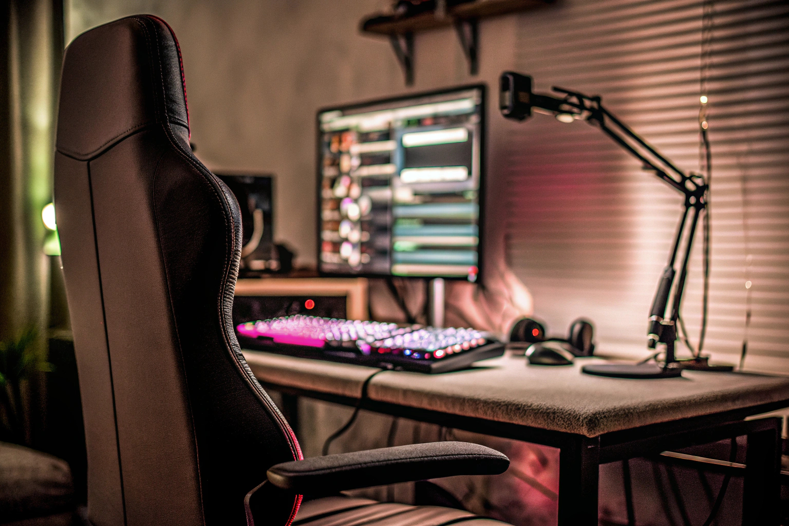 Streamer beim Interagieren mit dem Publikum