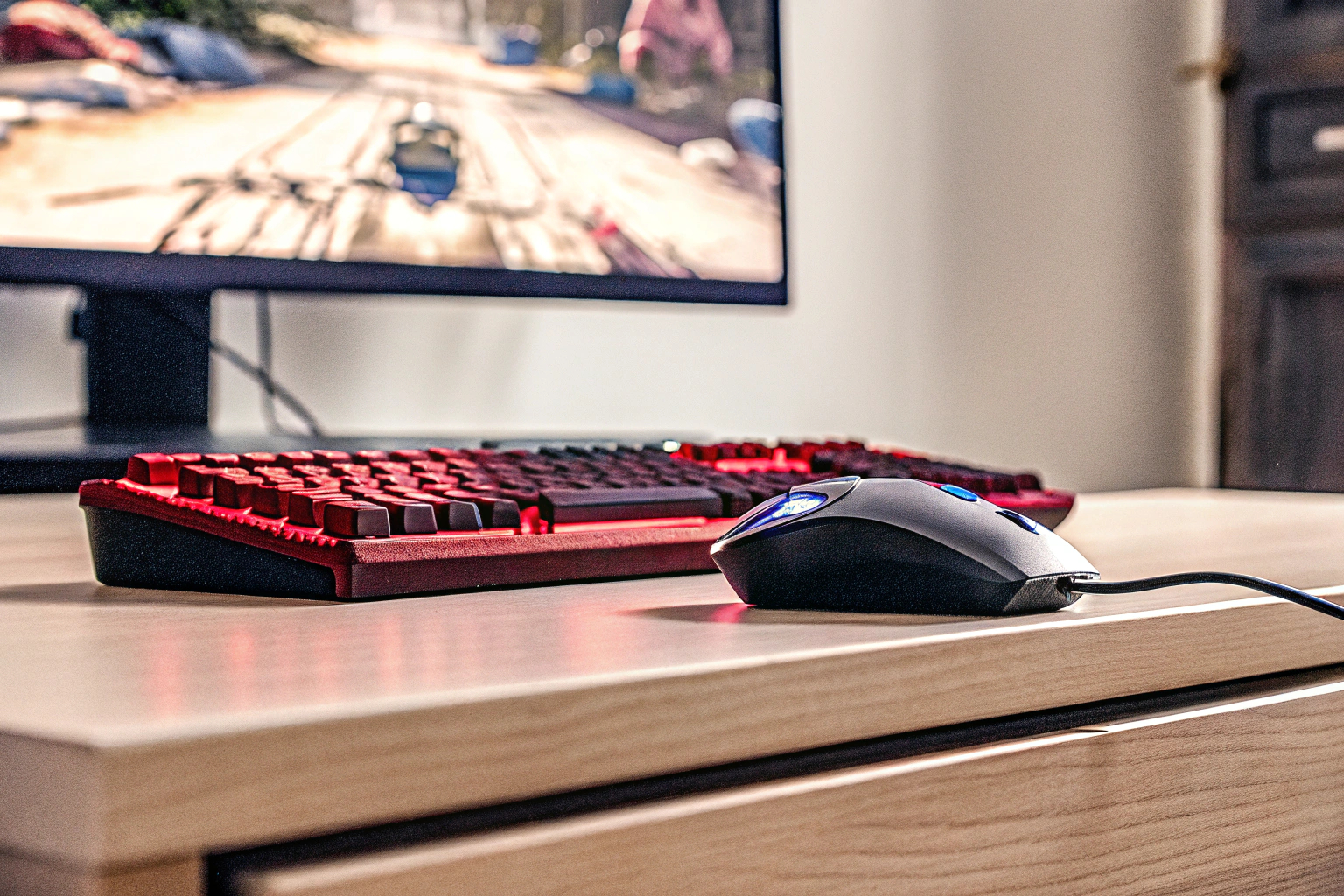 Gaming-Setup mit Hama Konverter