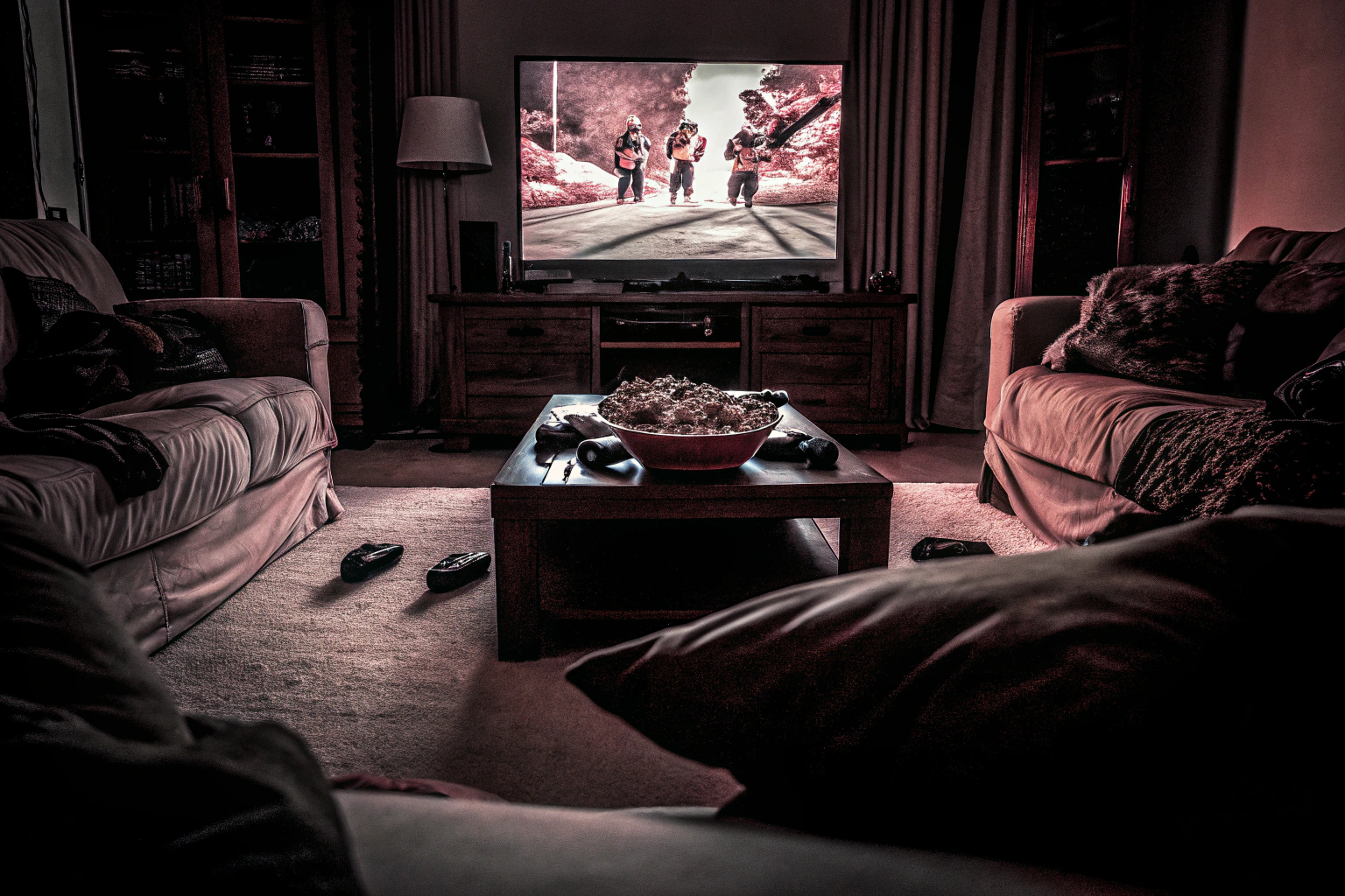 Eine Gruppe von Freunden, die gemeinsam Xbox spielen und Spaß haben. Freunde beim Xbox-Spielen