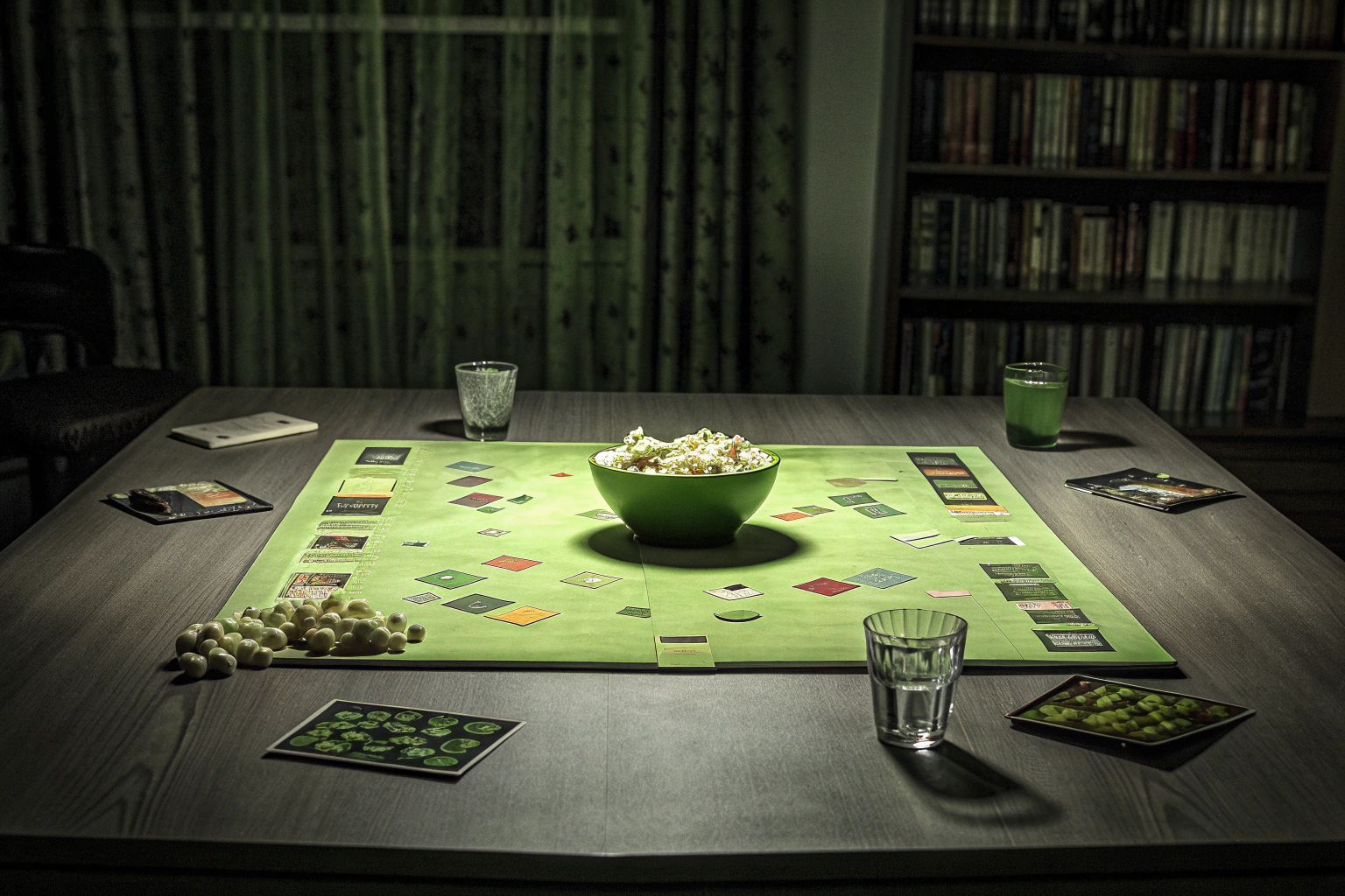 Kartenspielrunde mit Freunden