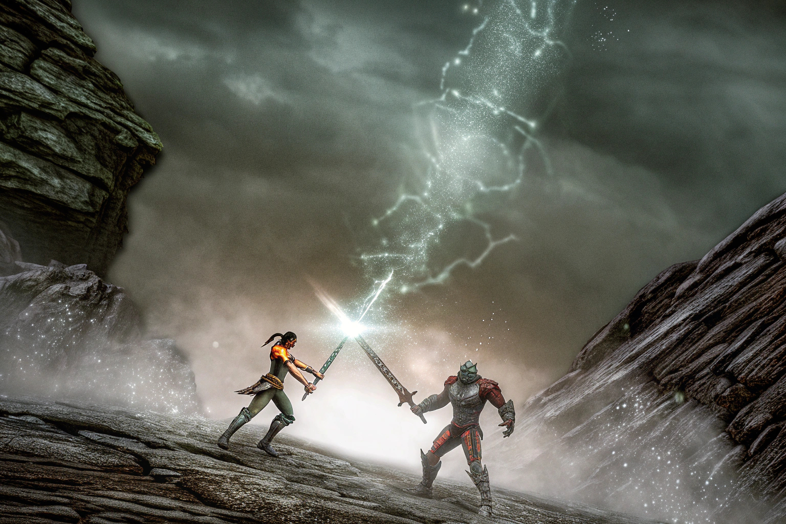 Clair Obscur Kampfszene