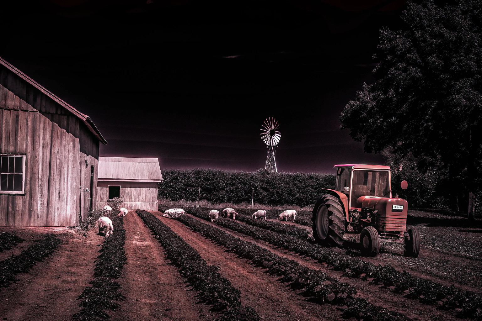 Eine realistische Darstellung eines Bauernhofs im Landwirtschafts-Simulator 25. Landwirtschafts-Simulator 25 Bauernhof