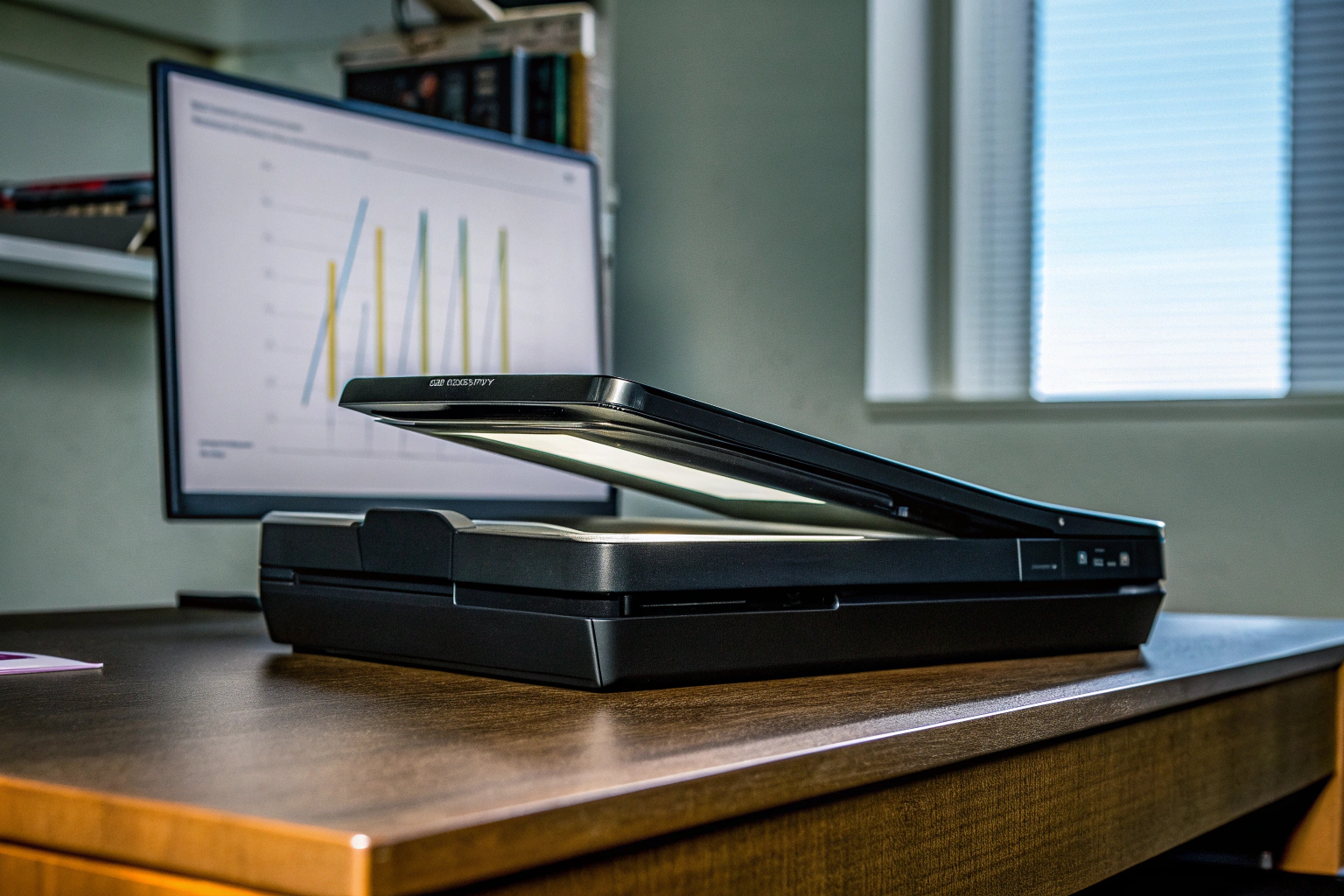 Epson WorkForce Scanner beim Scannen von Dokumenten Epson WorkForce Scanner