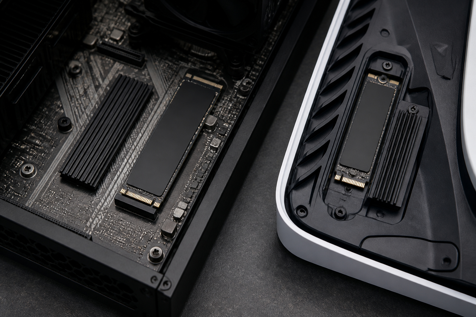 M.2 SSD Kühlung im Gaming-PC und in der PS5