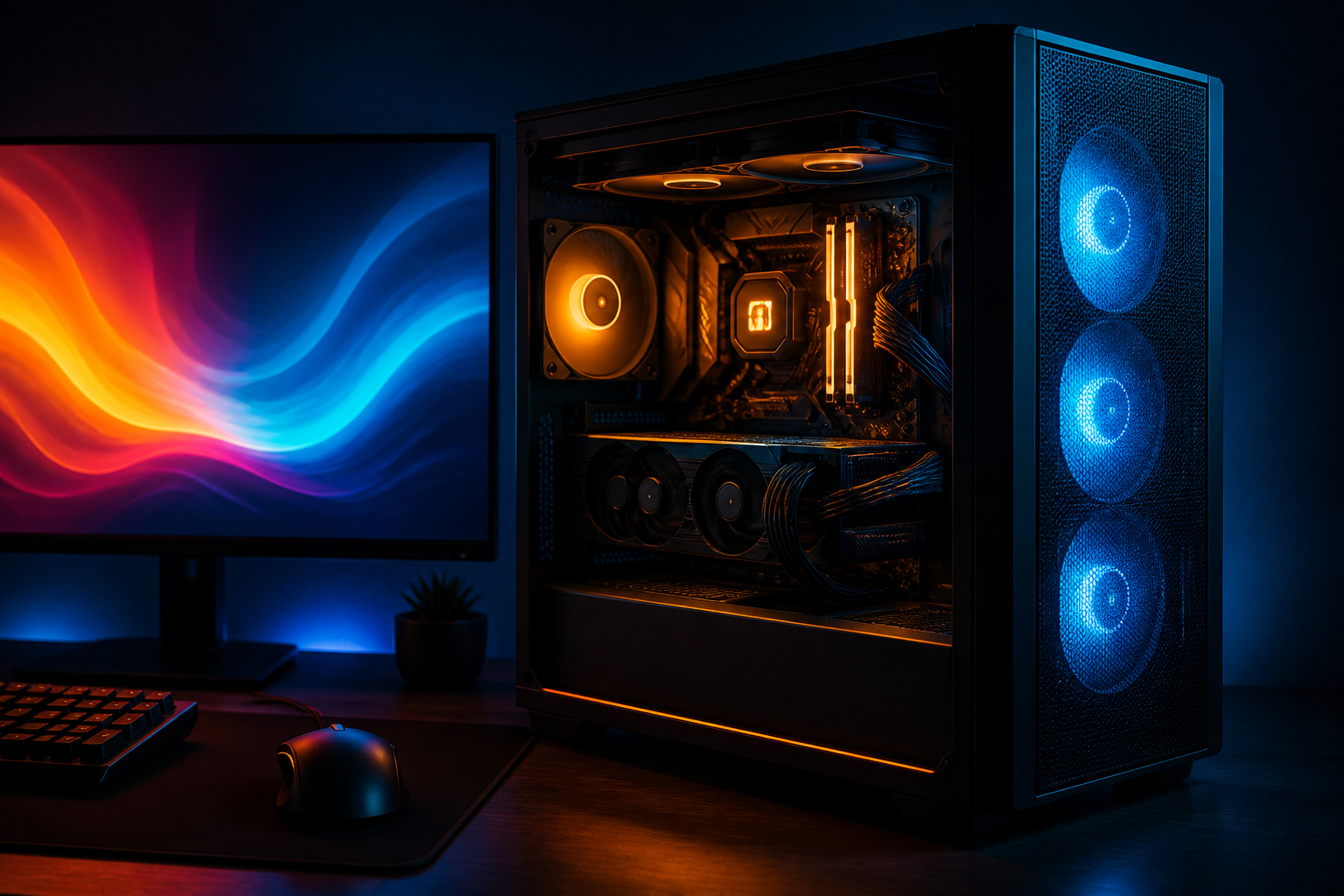 Gehäuselüfter und Temperaturkontrolle für stabile Gaming-FPS