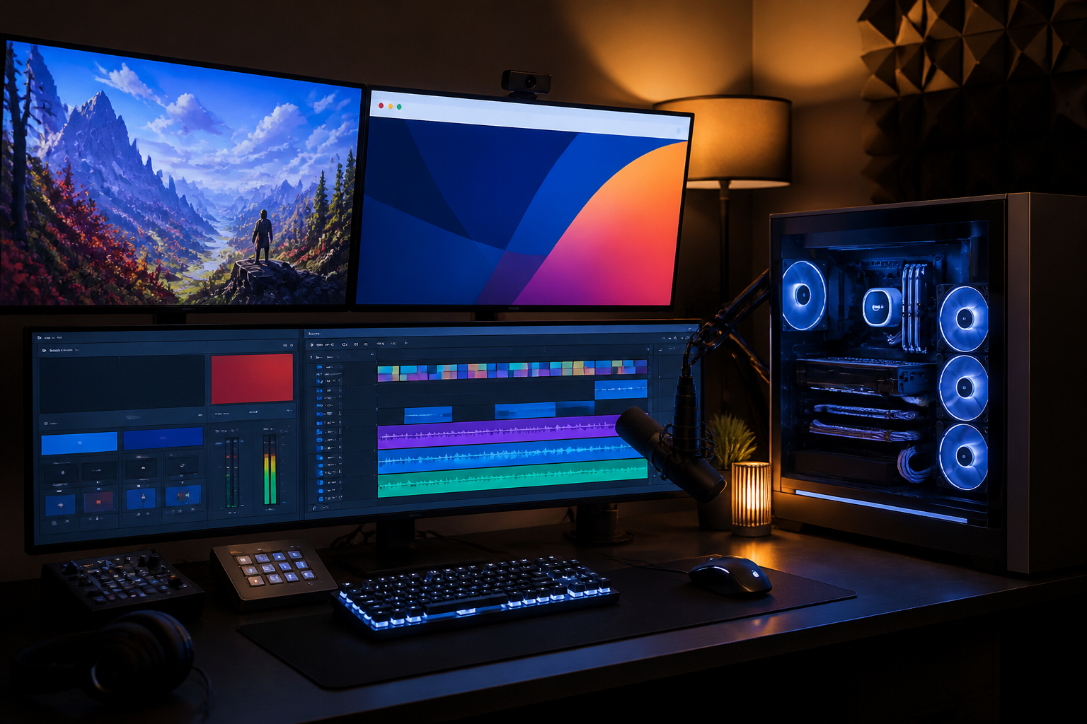 Gaming Streaming und Multitasking mit hohem RAM Bedarf