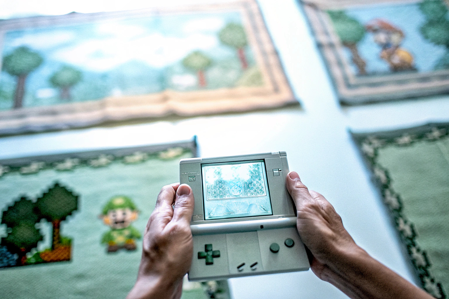 Handheld-Spielkonsole