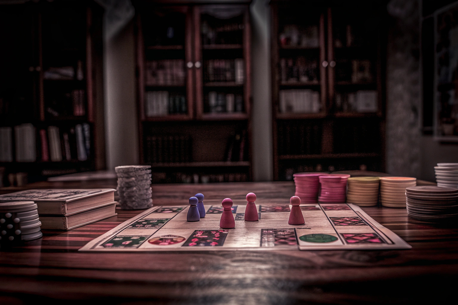 Kinder, die zusammen ein Brettspiel spielen, während sie Mathematik lernen. Kinder spielen und lernen Mathematik mit einem Brettspiel
